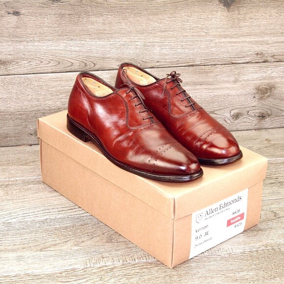 Allen Edmonds VERNON 9 EEE Wide Saddle * add $15 Cedar Trees main image 12